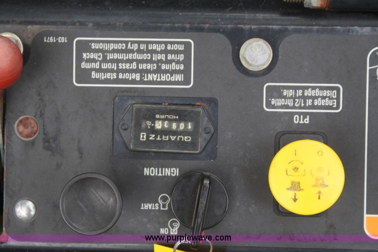 image for item K9835 2003 Ex Mark Lazer-Z ZTR lawn mower