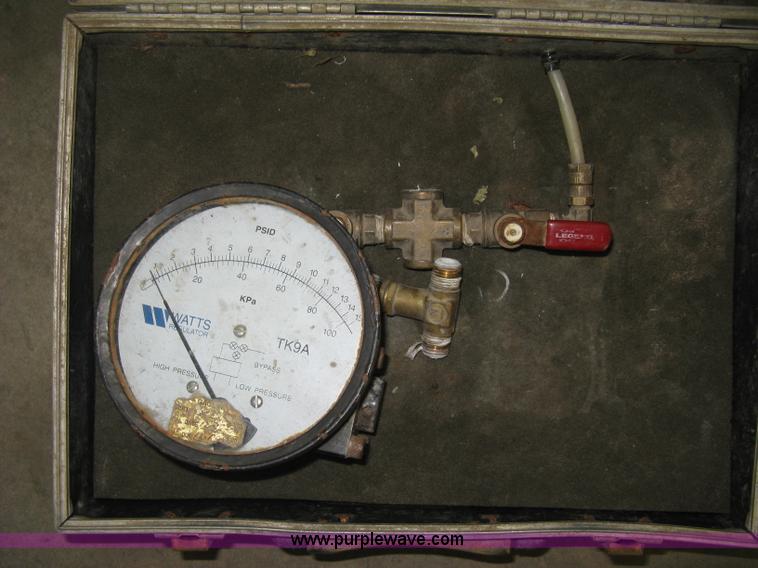 image for item R9607 (4) Watts TK9A back flow preventer testers