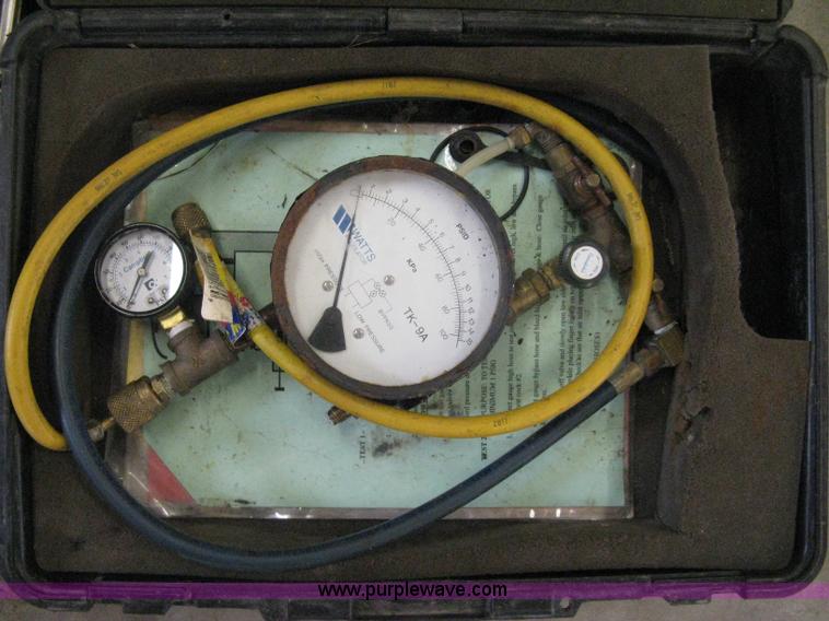 image for item R9607 (4) Watts TK9A back flow preventer testers