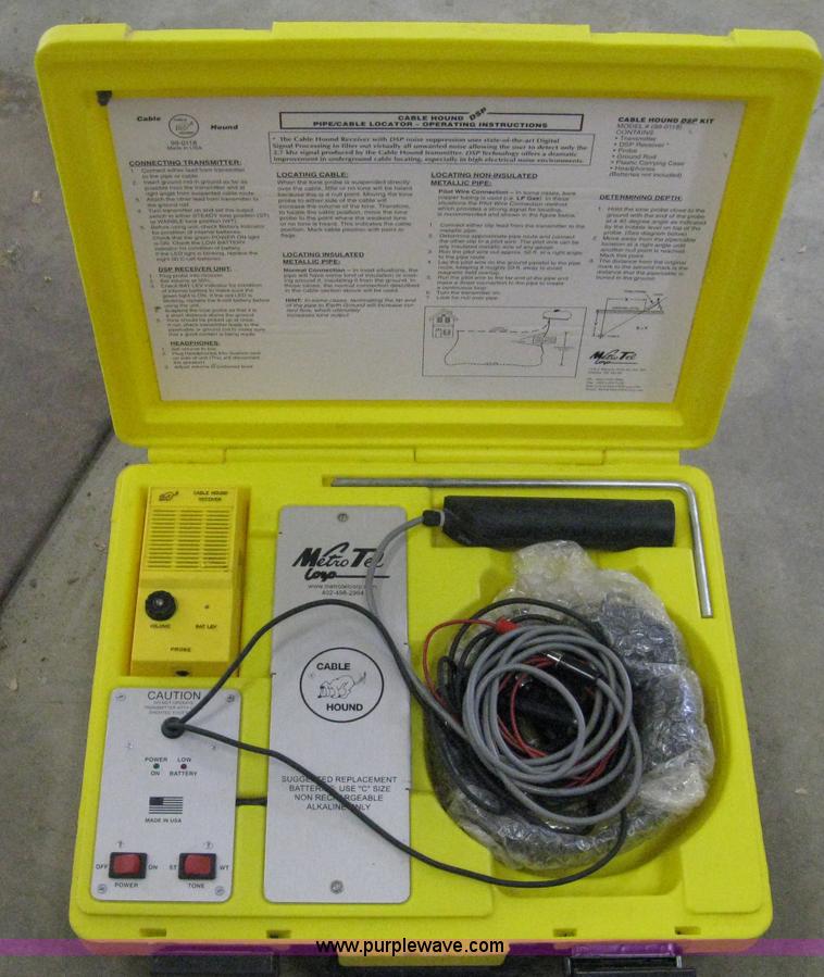 image for item R9609 Cable Hound DSP cable and pipe locator