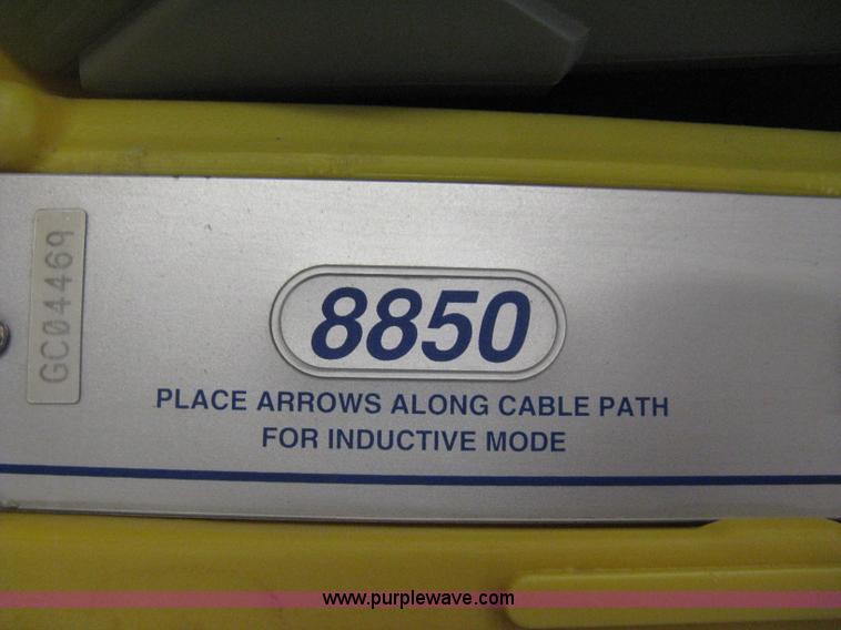 image for item R9610 Rycom 8850 cable locator with Path Finder II remote