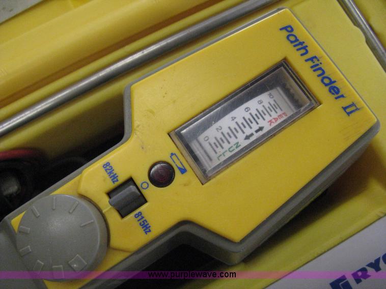 image for item R9610 Rycom 8850 cable locator with Path Finder II remote