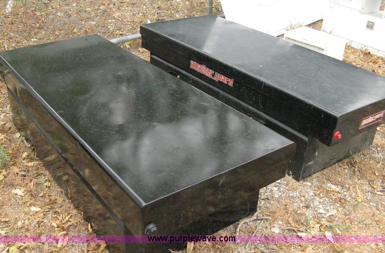 image for item R9613 (2) WeatherGuard full lid truck toolboxes
