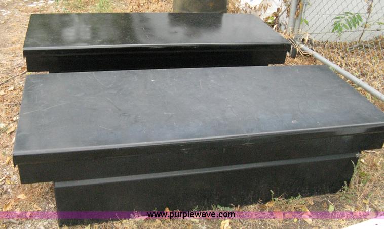 image for item R9613 (2) WeatherGuard full lid truck toolboxes