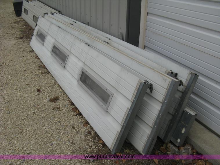 image for item R9617 (2) insulated steel overhead doors