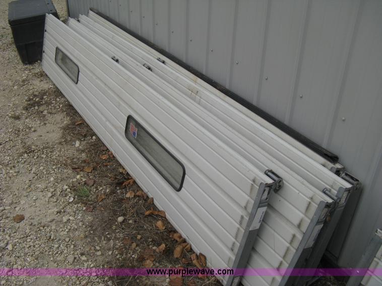 image for item R9617 (2) insulated steel overhead doors