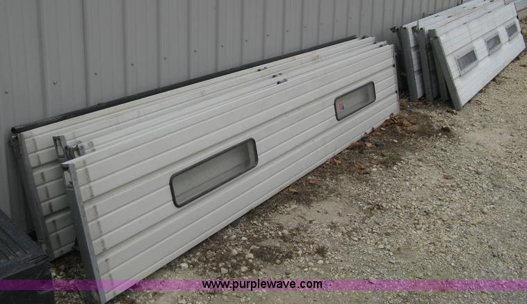 image for item R9617 (2) insulated steel overhead doors