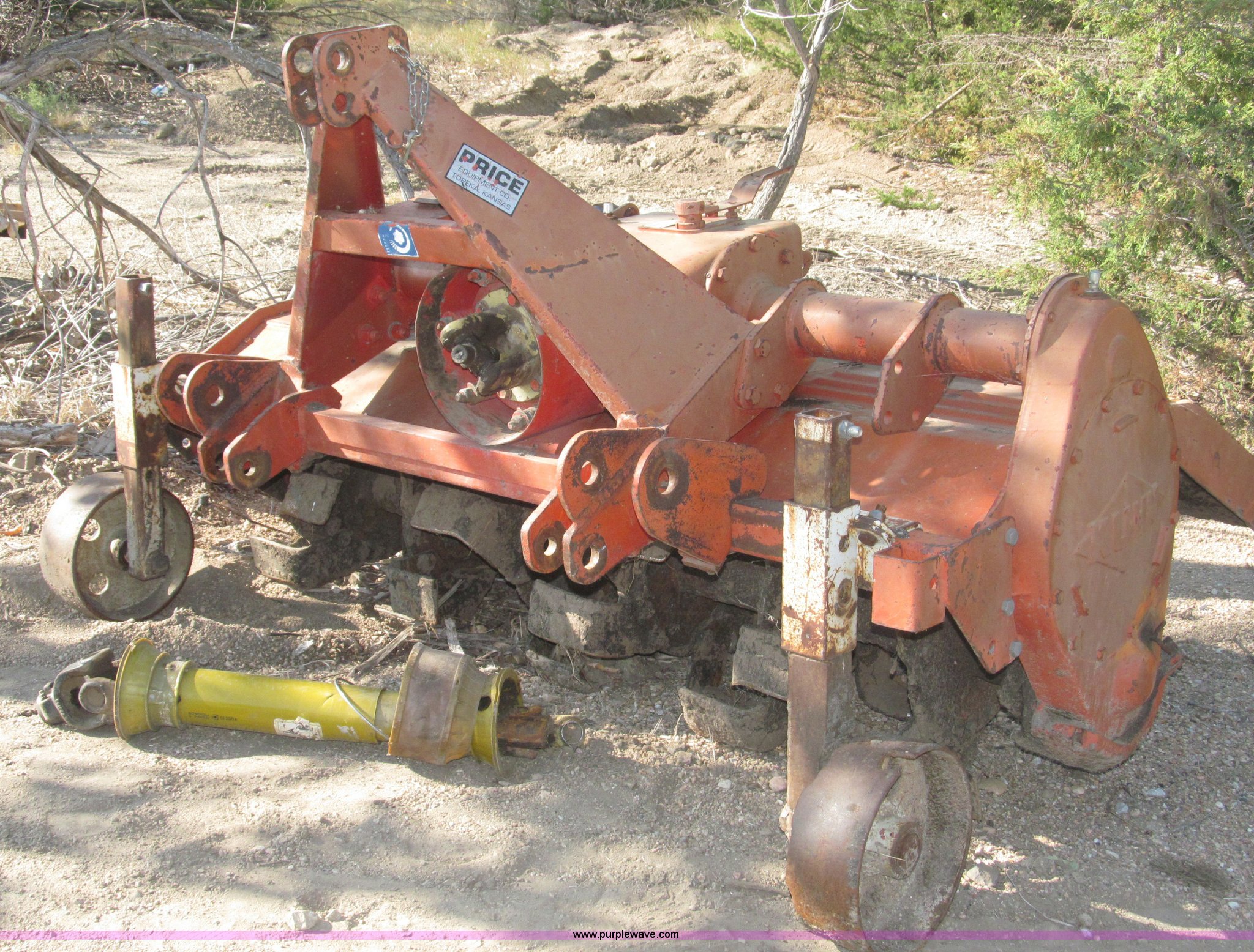 Kuhn EL80 three point tiller in Lincoln, NE Item B5198 sold Purple Wave