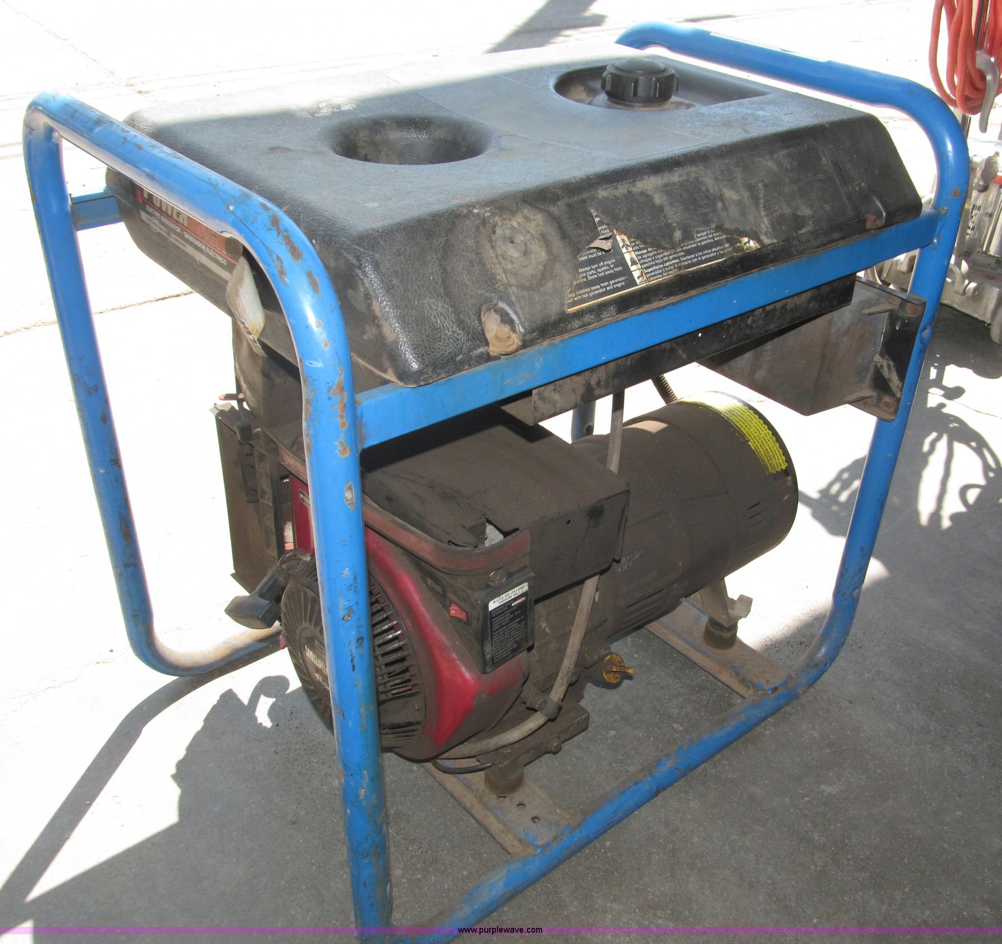 DevilBiss Powerback 5,000 watt generator in Lincoln, NE Item K9525