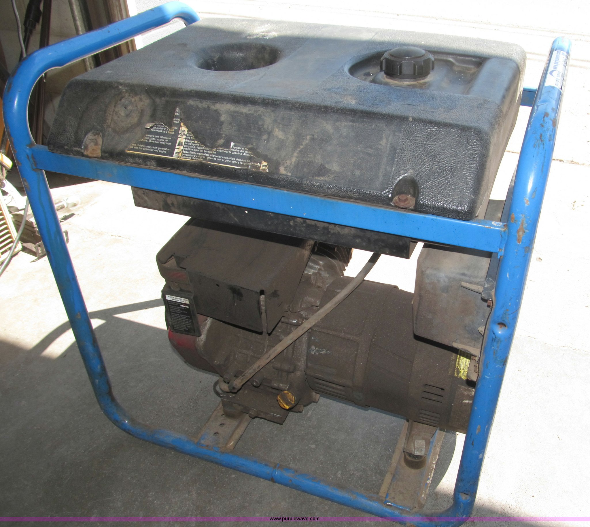 DevilBiss Powerback 5,000 watt generator in Lincoln, NE Item K9525