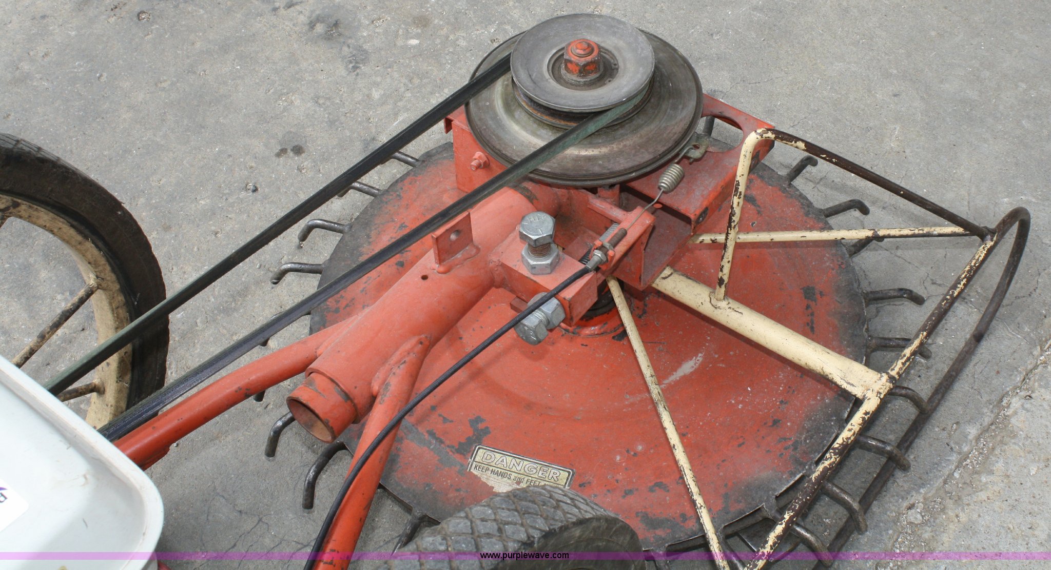 Bachtold H8200 brush mower in Paola, KS Item K9831 sold Purple Wave