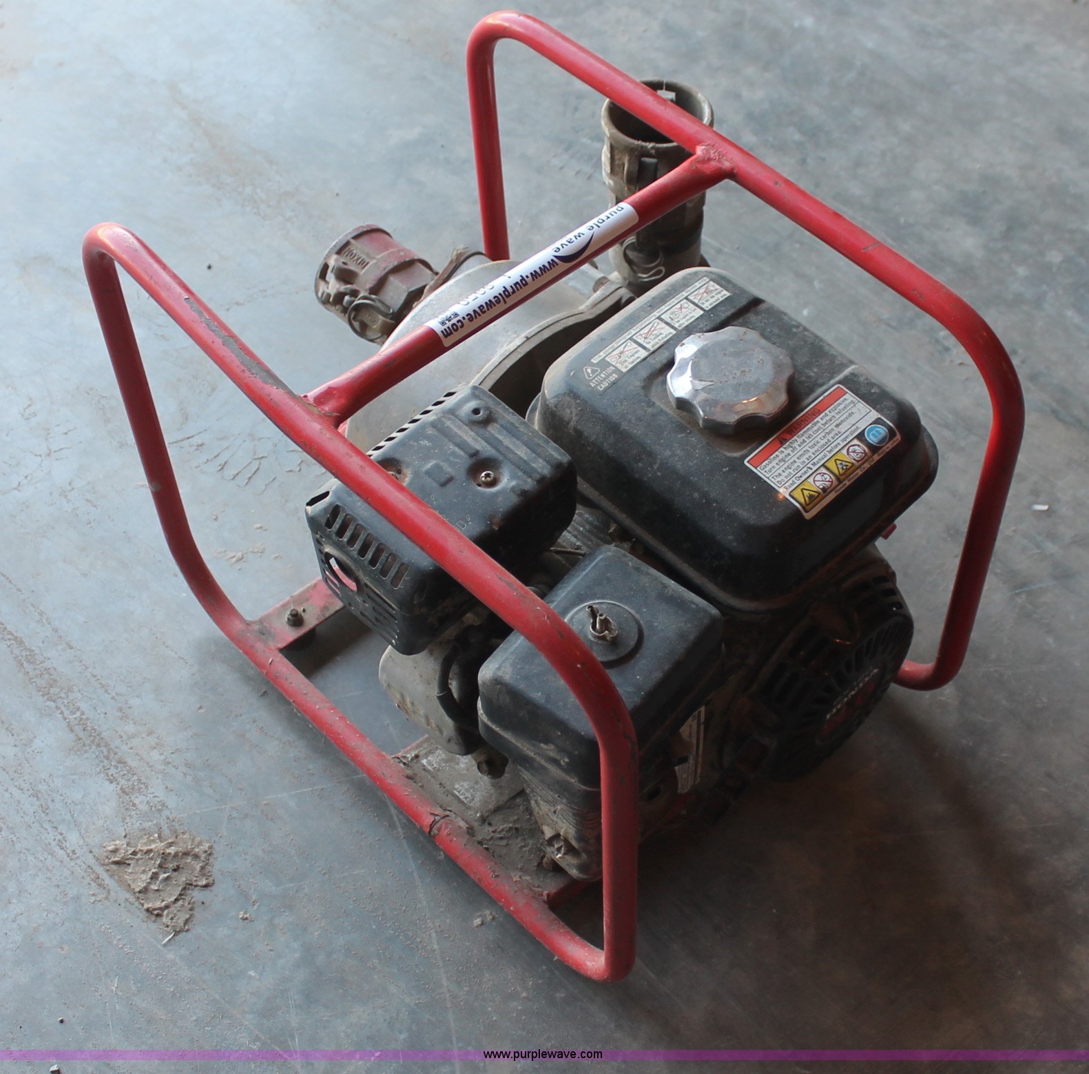 Multiquip water pump in Odessa, MO Item L9950 sold Purple Wave