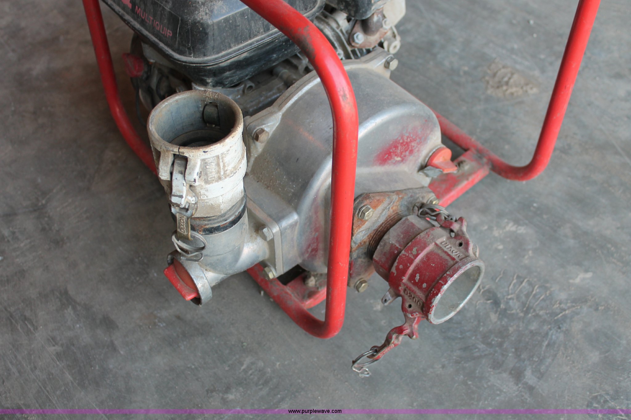 Multiquip water pump in Odessa, MO Item L9950 sold Purple Wave