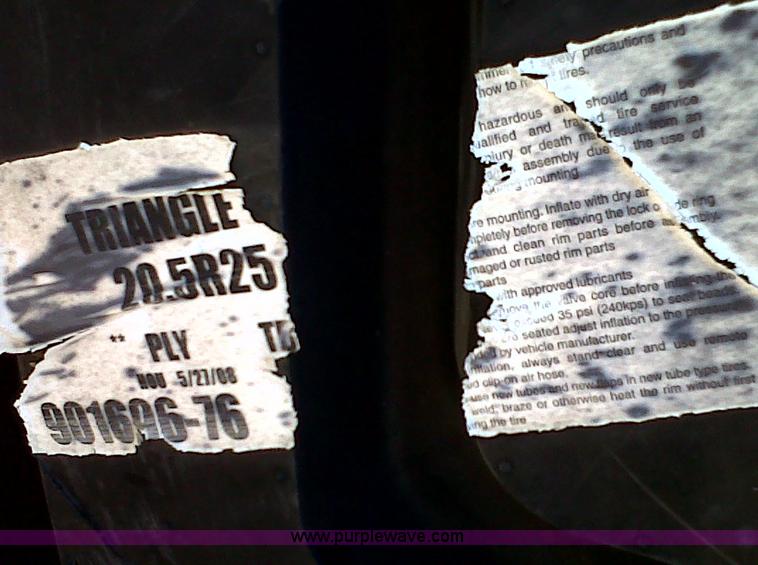 image for item B1473 Triangle wheel loader tire