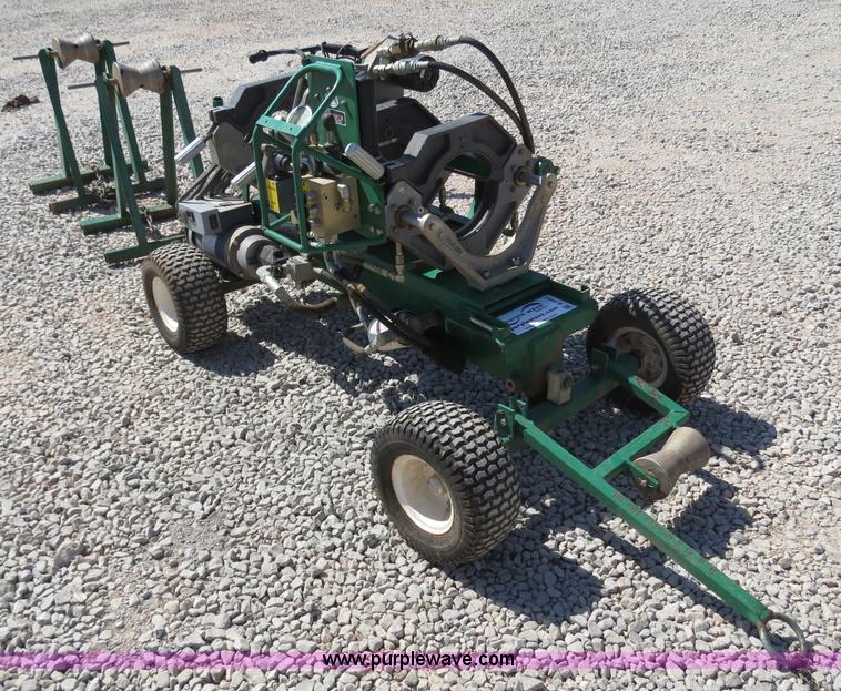 image for item B2460 McElroy Rolling 28 pipe fusion machine