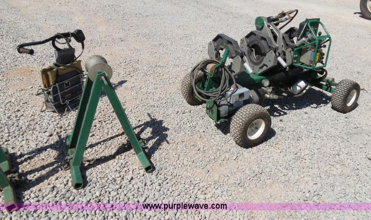 image for item B2460 McElroy Rolling 28 pipe fusion machine