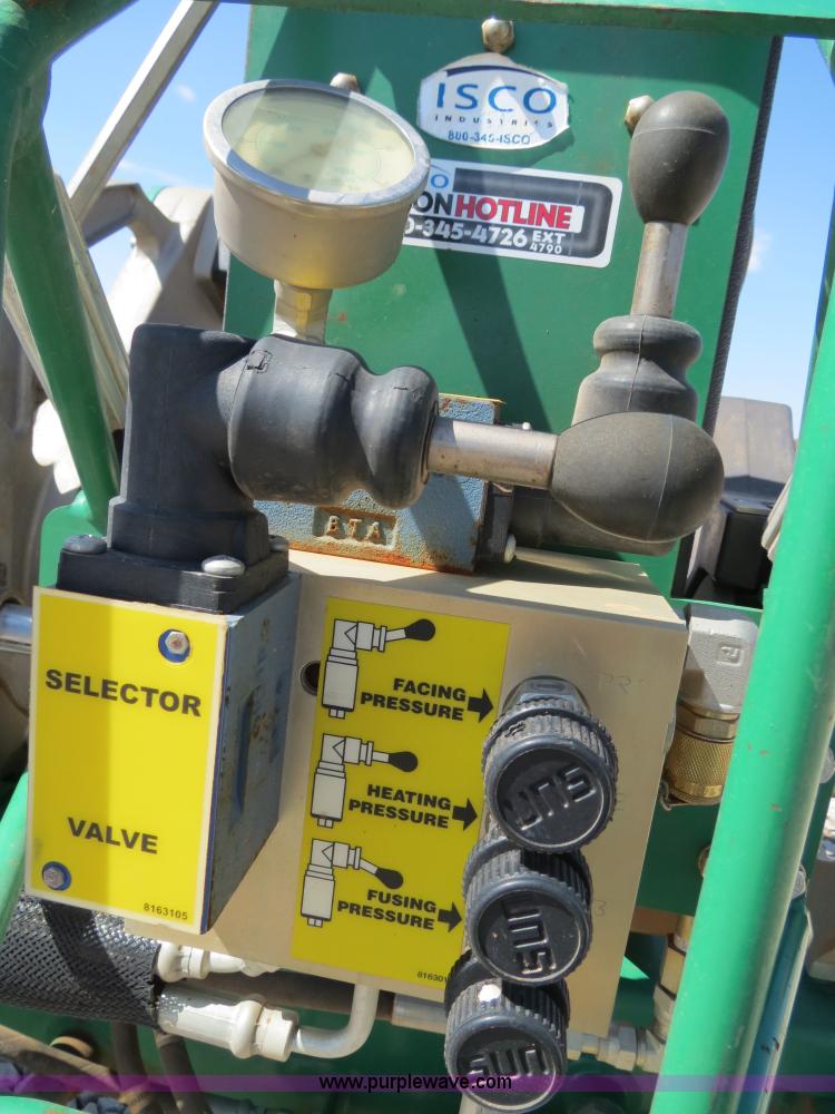 image for item B2460 McElroy Rolling 28 pipe fusion machine