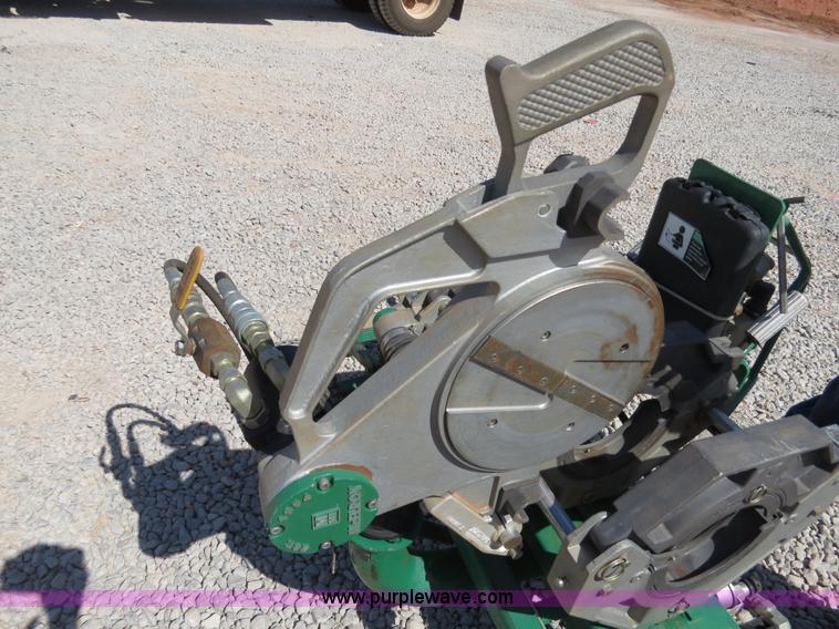 image for item B2460 McElroy Rolling 28 pipe fusion machine