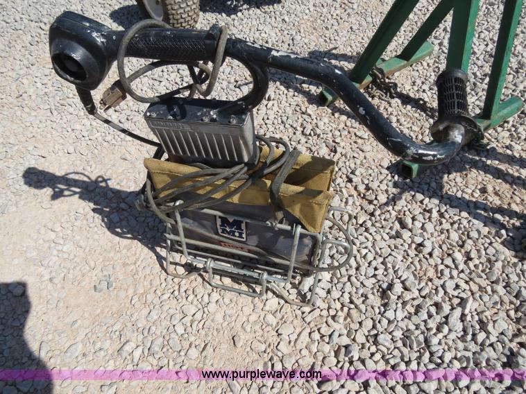 image for item B2460 McElroy Rolling 28 pipe fusion machine