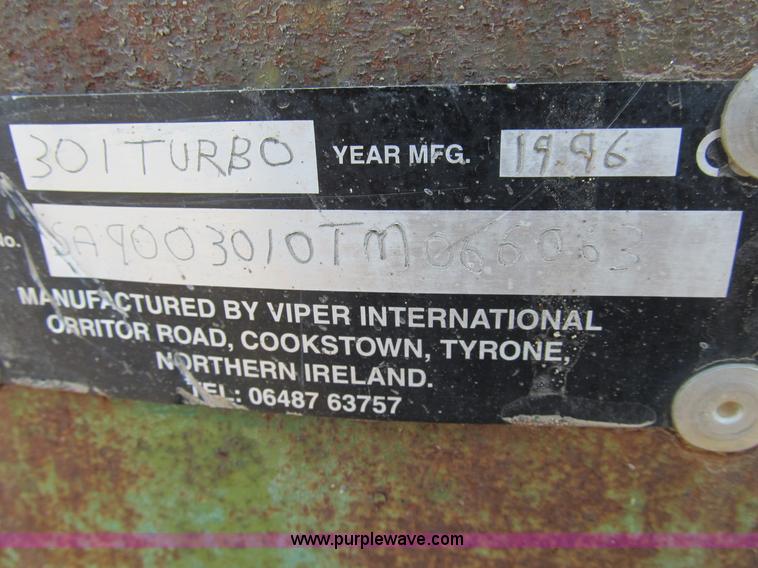 image for item B2760 1996 Viper 301 Turbo portable screen plant