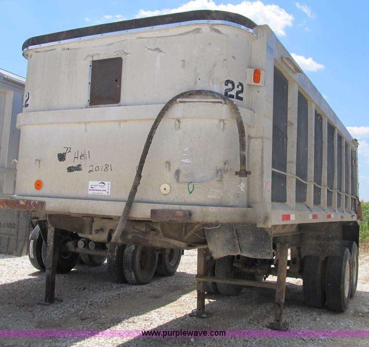 image for item B2792 1972 Heil 22' dump trailer
