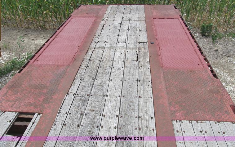 image for item B2793 2008 shop built 48' drop deck trailer