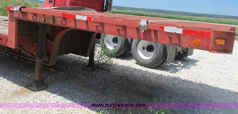 image for item B2793 2008 shop built 48' drop deck trailer