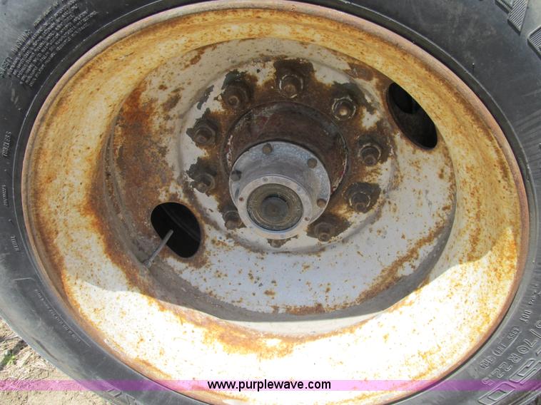 image for item B2793 2008 shop built 48' drop deck trailer