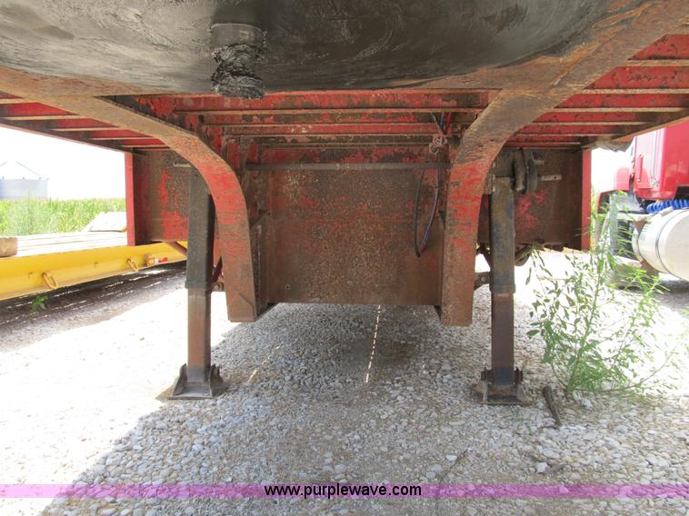 image for item B2793 2008 shop built 48' drop deck trailer