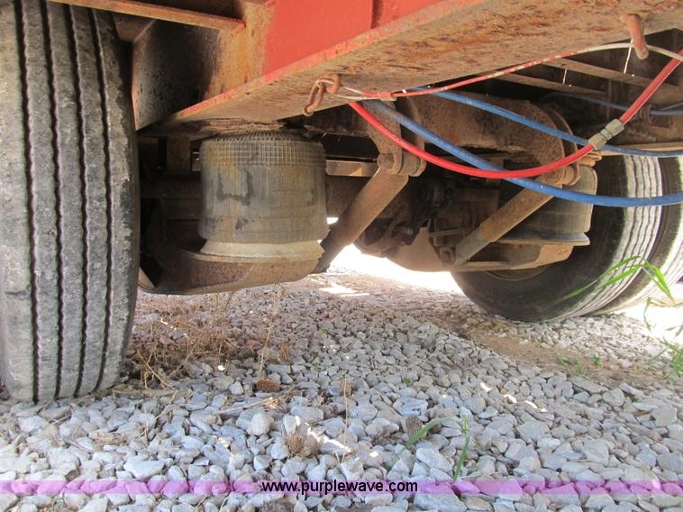 image for item B2793 2008 shop built 48' drop deck trailer