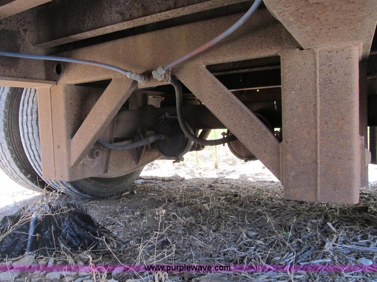 image for item B2793 2008 shop built 48' drop deck trailer