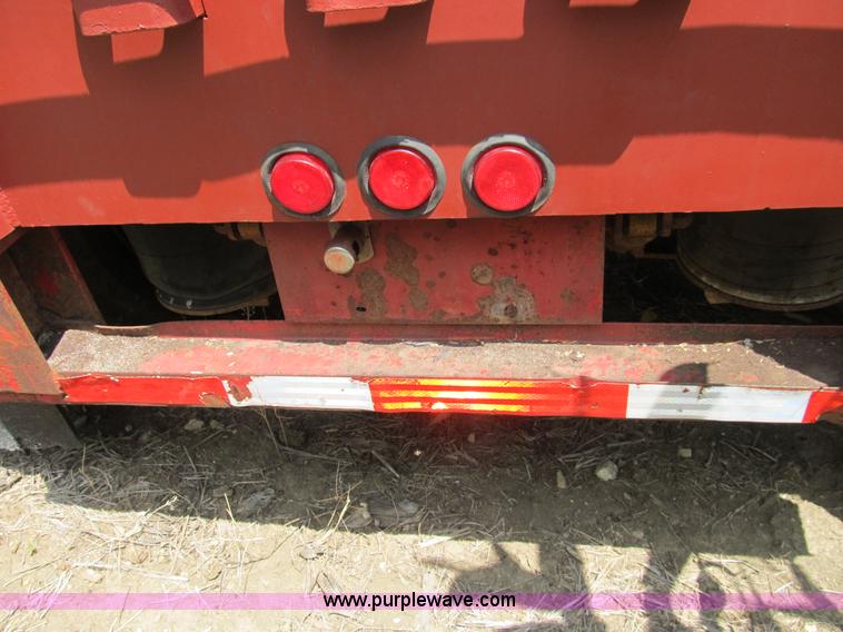 image for item B2793 2008 shop built 48' drop deck trailer