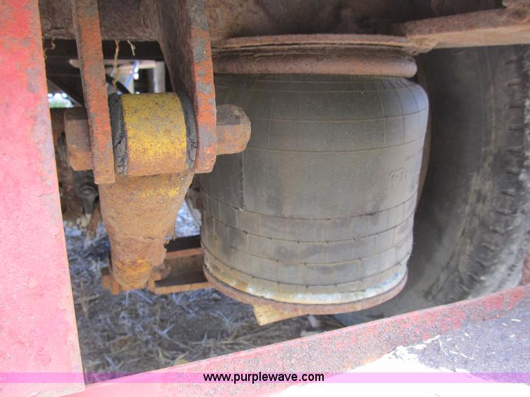 image for item B2793 2008 shop built 48' drop deck trailer