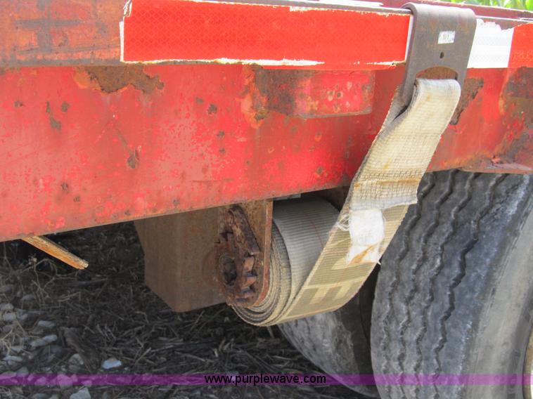 image for item B2793 2008 shop built 48' drop deck trailer