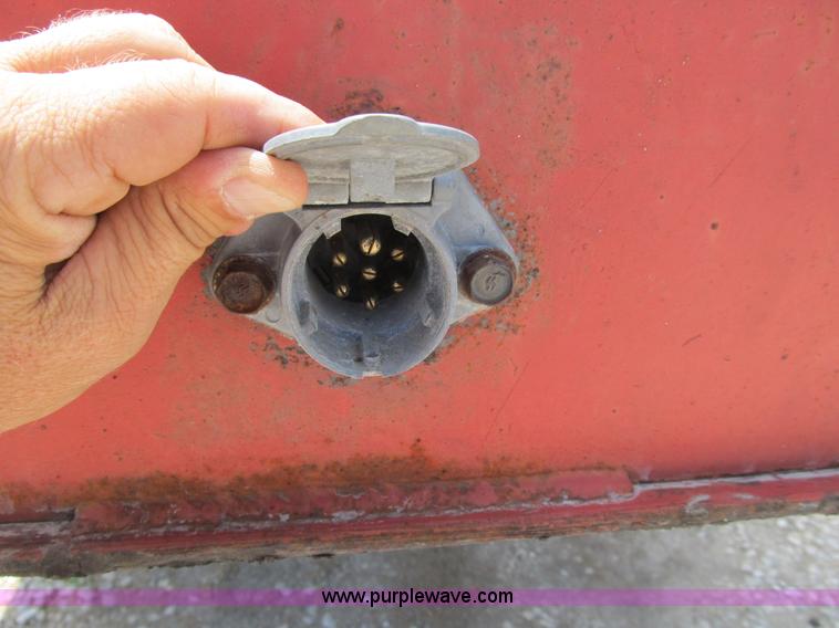 image for item B2793 2008 shop built 48' drop deck trailer