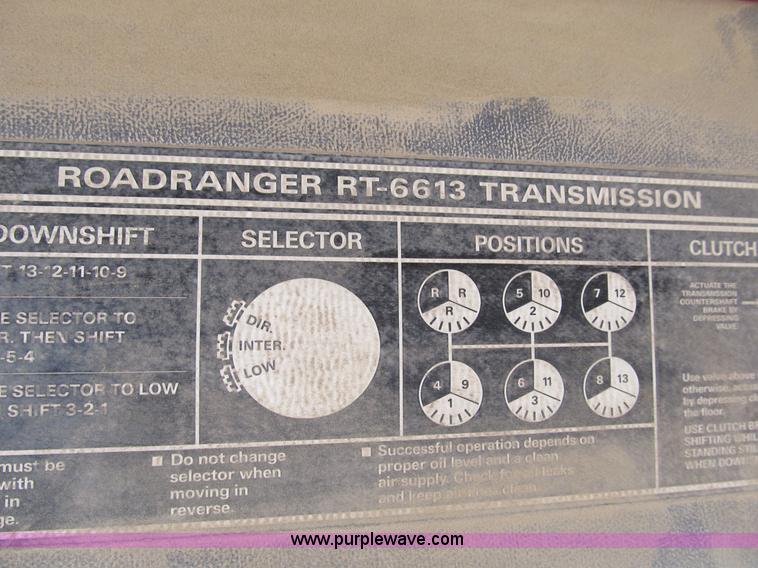 image for item B2797 1987 Ford LT8000 tandem axle dump truck