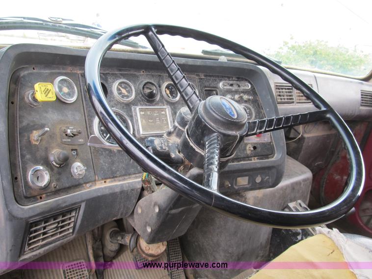 image for item B2801 1987 Ford L8000 tandem axle dump truck