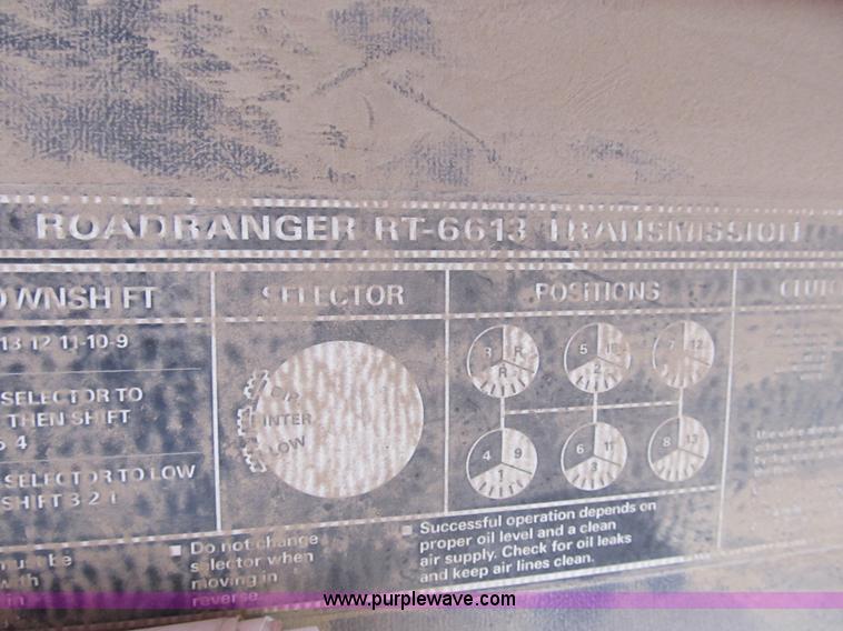 image for item B2801 1987 Ford L8000 tandem axle dump truck