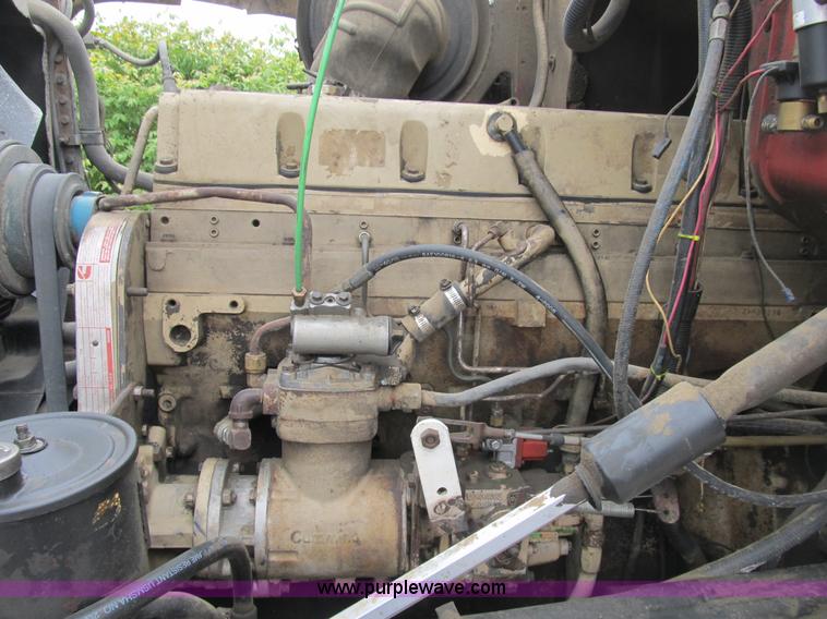 image for item B2801 1987 Ford L8000 tandem axle dump truck