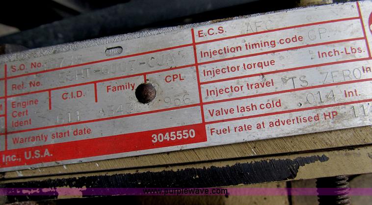 image for item B2801 1987 Ford L8000 tandem axle dump truck