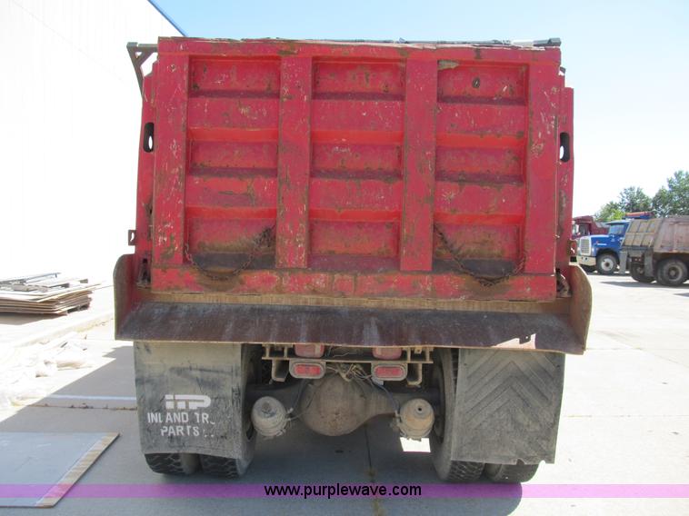 image for item B2802 1985 GMC General tandem axle dump truck
