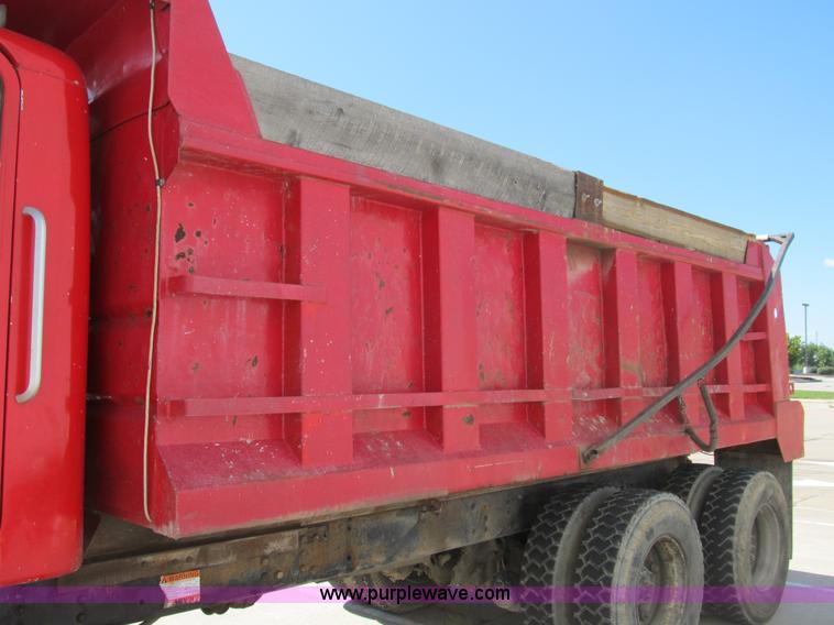 image for item B2802 1985 GMC General tandem axle dump truck