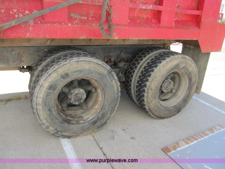 image for item B2802 1985 GMC General tandem axle dump truck