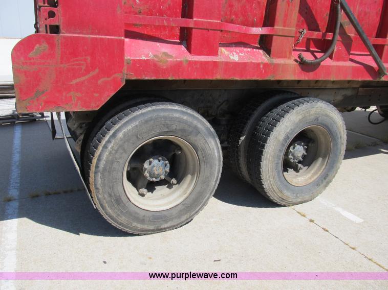 image for item B2802 1985 GMC General tandem axle dump truck