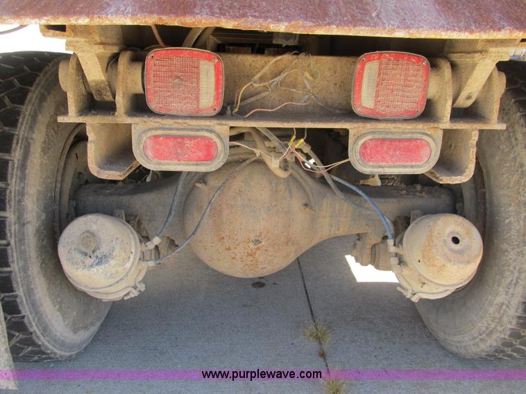 image for item B2802 1985 GMC General tandem axle dump truck