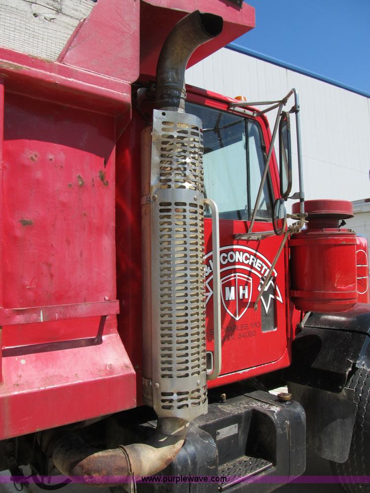 image for item B2802 1985 GMC General tandem axle dump truck