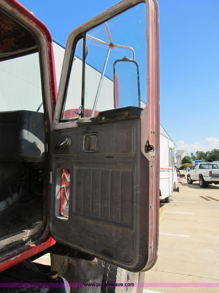 image for item B2802 1985 GMC General tandem axle dump truck