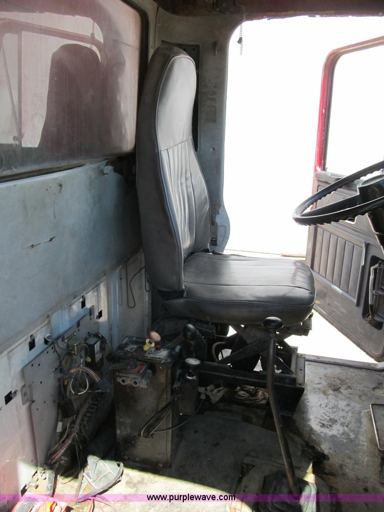 image for item B2802 1985 GMC General tandem axle dump truck