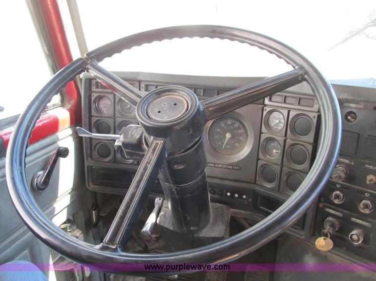 image for item B2802 1985 GMC General tandem axle dump truck