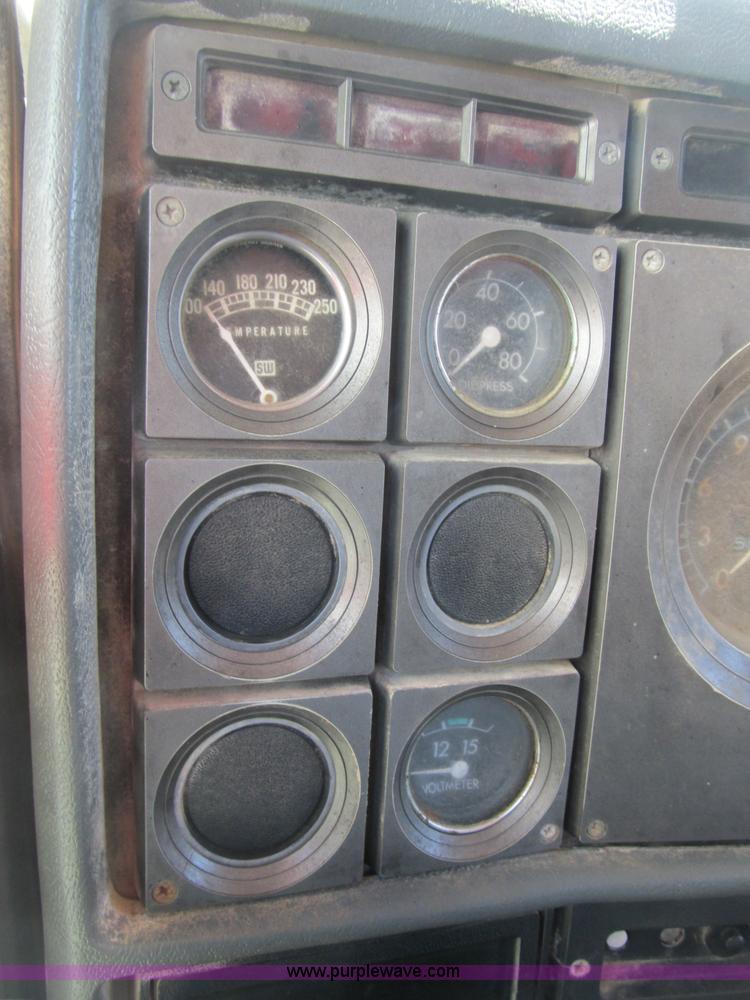 image for item B2802 1985 GMC General tandem axle dump truck